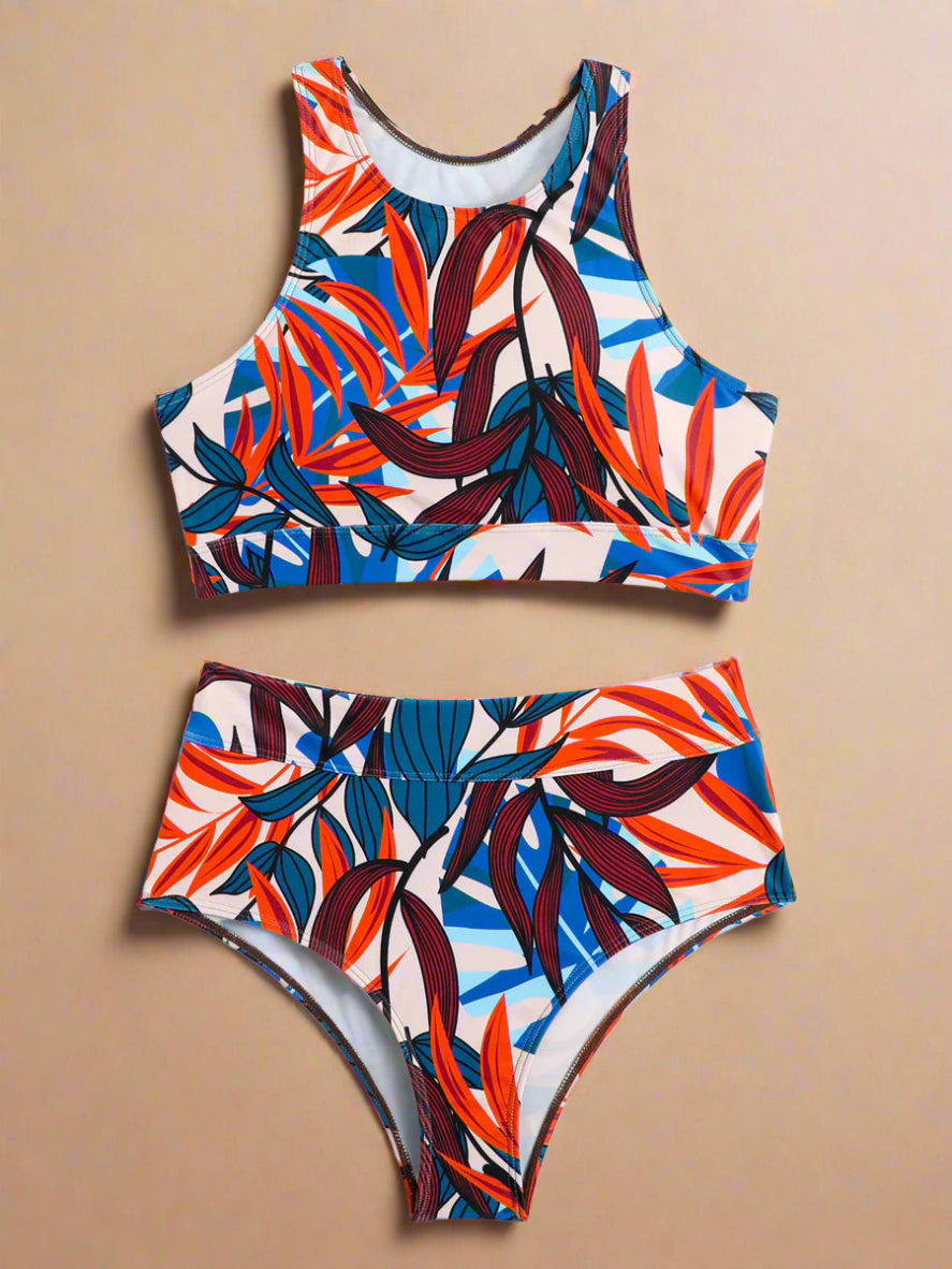 High Waisted Bikini Sets for Women | Stylish Swimwear for Active Beach Days 5