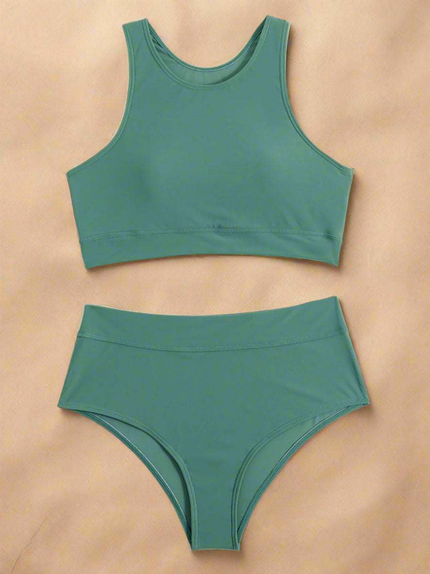 High Waisted Bikini Sets for Women | Stylish Swimwear for Active Beach Days 6