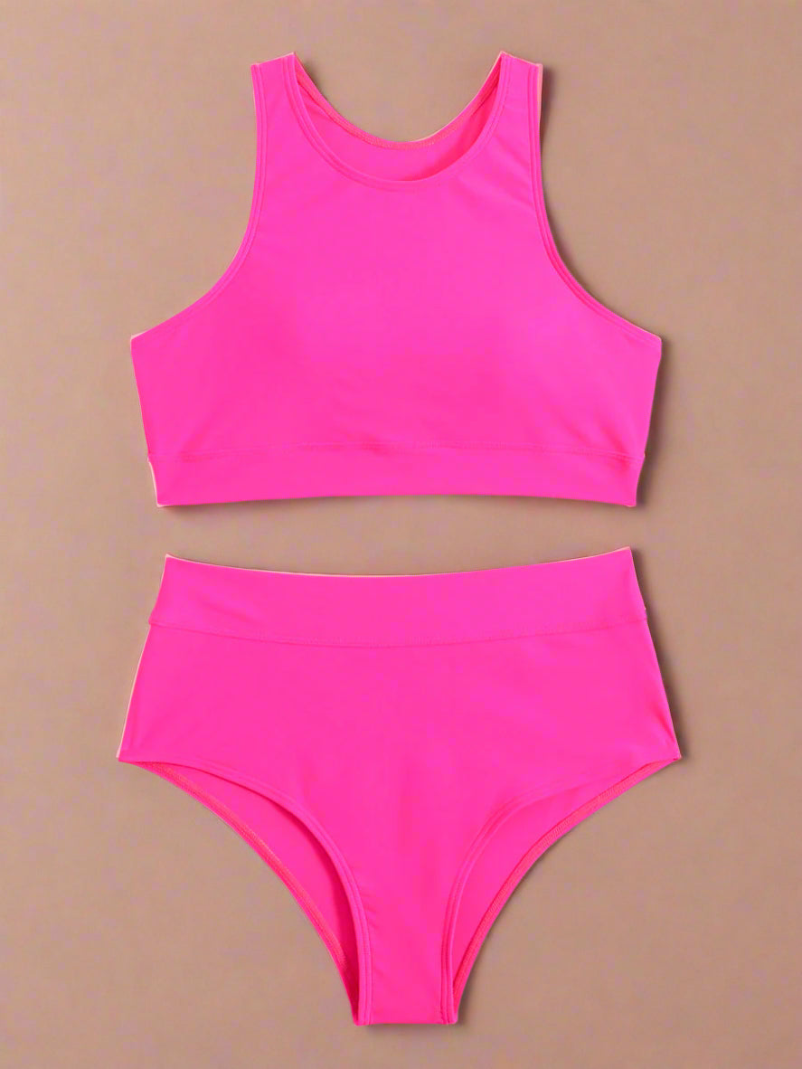 High Waisted Bikini Sets for Women | Stylish Swimwear for Active Beach Days 7
