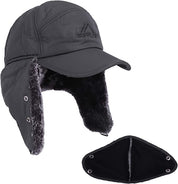 Hise de premier chapeau de neige par temps froid avec des volets d'oreille et bordure 2