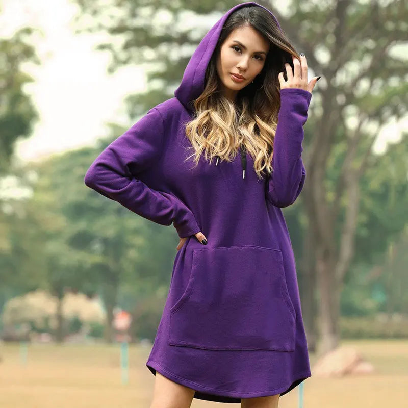 AMI | Robe sweat longue chaude