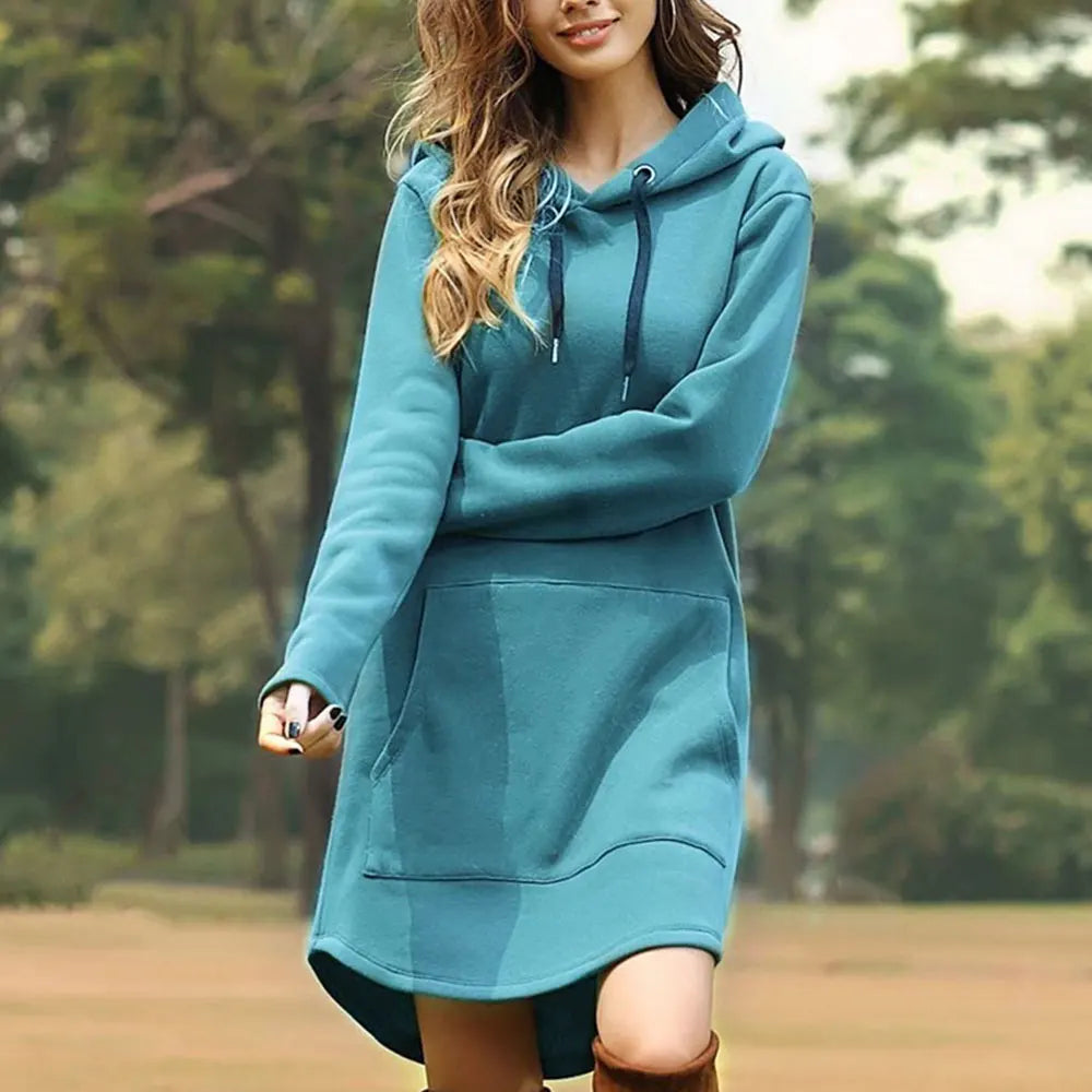 AMI | Robe sweat longue chaude
