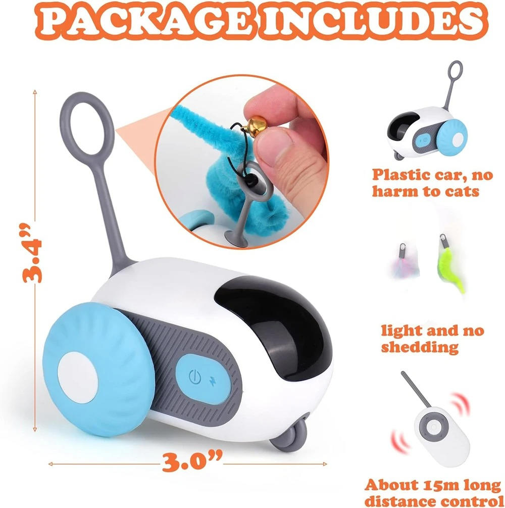 Jouet pour chat télécommandé 6