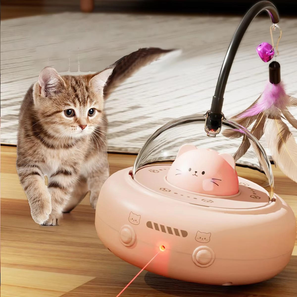 Jouets interactifs intelligents pour chats 0