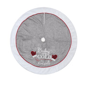 Jupe de sapin de Noël simple et élégante 0