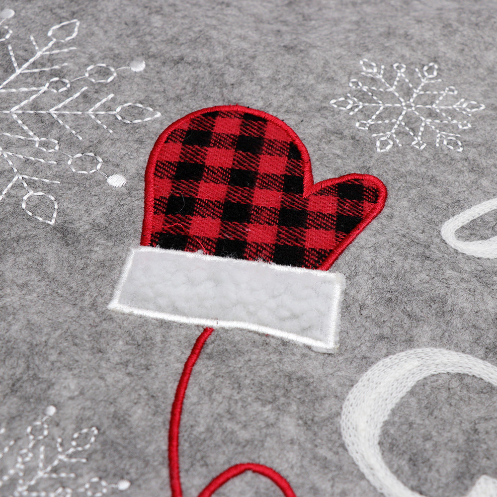 Jupe de sapin de Noël simple et élégante 2