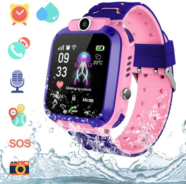 KidGuard GPS Smartwatch pour les enfants avec suivi de l'emplacement en temps réel, clé SOS et communication bidirectionnelle 1