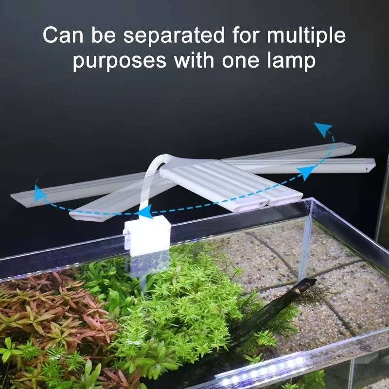 Lampe LED à spectre complet ultra-lumineuse pour aquariums et plantes aquatiques 4