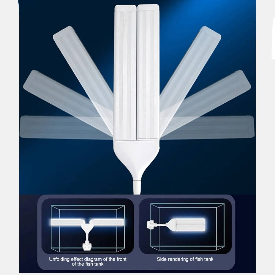 Lampe LED à spectre complet ultra-lumineuse pour aquariums et plantes aquatiques 6