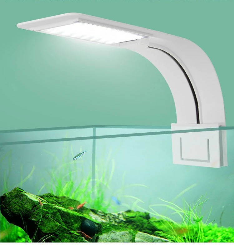 Lampe LED ultra-mince pour aquarium et plantes aquatiques 6