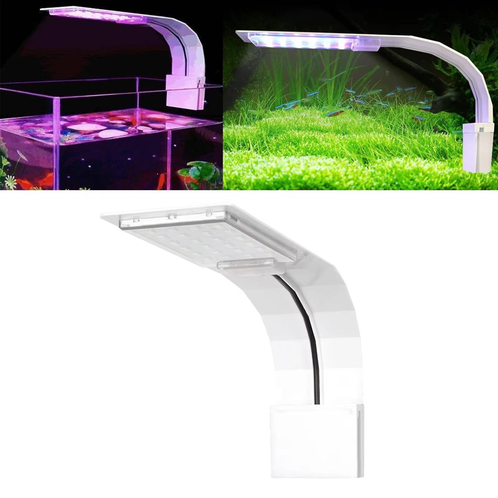 Lampe LED ultra-mince pour aquarium et plantes aquatiques 9