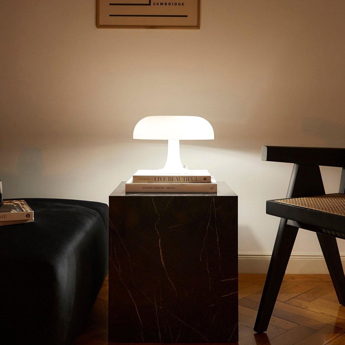 Lampe champignon rétro 2