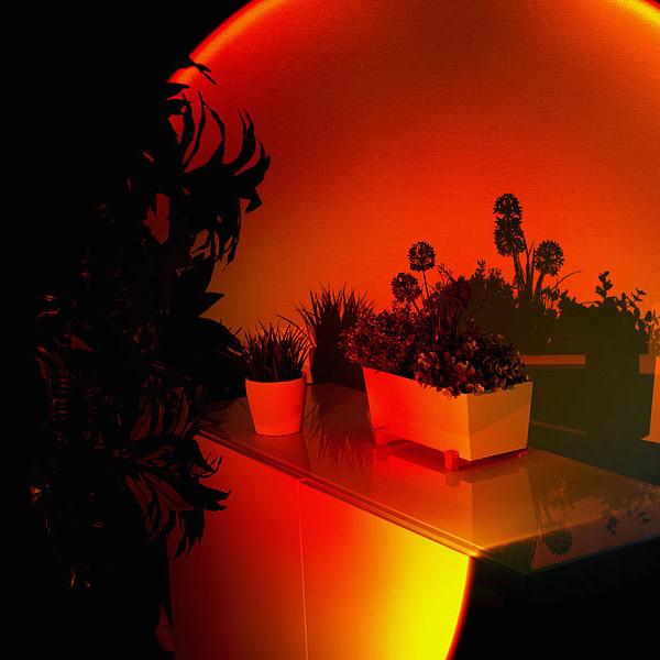 Lampe coucher de soleil NEUVE 5