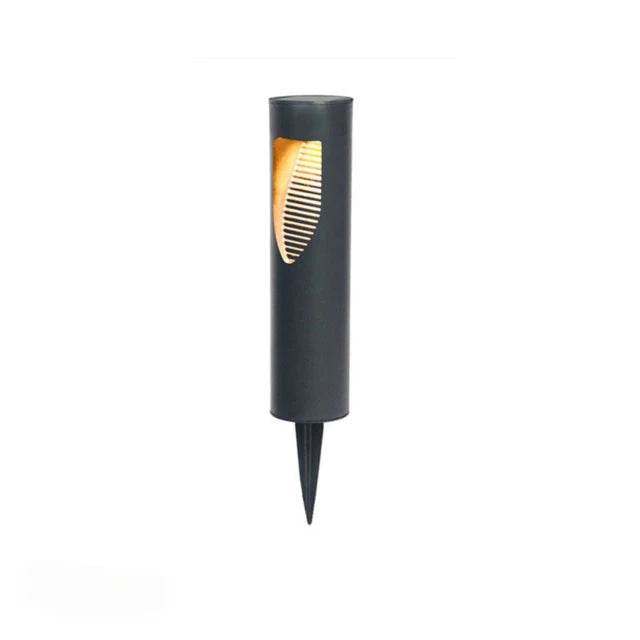 Lampe d'extérieur LED solaire avec capteur de lumière automatique – lampe d'extérieur minimaliste pour jardin et terrasse 0