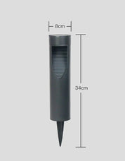 Lampe d'extérieur LED solaire avec capteur de lumière automatique – lampe d'extérieur minimaliste pour jardin et terrasse 3