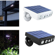 Lampe d'extérieur solaire avec détecteur de mouvement PIR – Lampes d'extérieur étanches IP68 et économes en énergie pour plus de sécurité et de confort 5