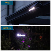 Lampe d'extérieur solaire avec détecteur de mouvement PIR – Lampes d'extérieur étanches IP68 et économes en énergie pour plus de sécurité et de confort 6