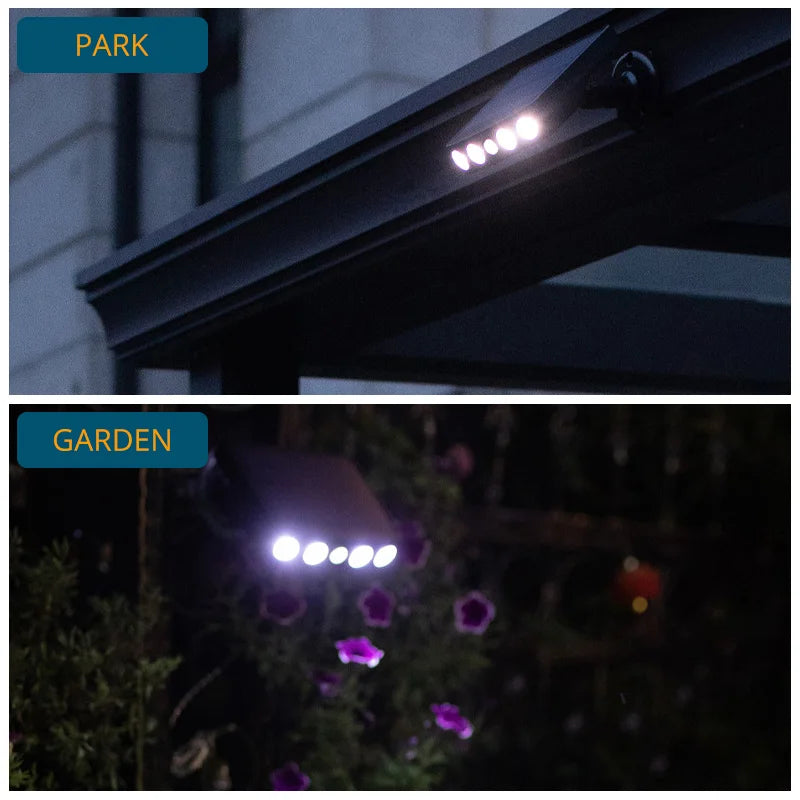 Lampe d'extérieur solaire avec détecteur de mouvement PIR – Lampes d'extérieur étanches IP68 et économes en énergie pour plus de sécurité et de confort 6