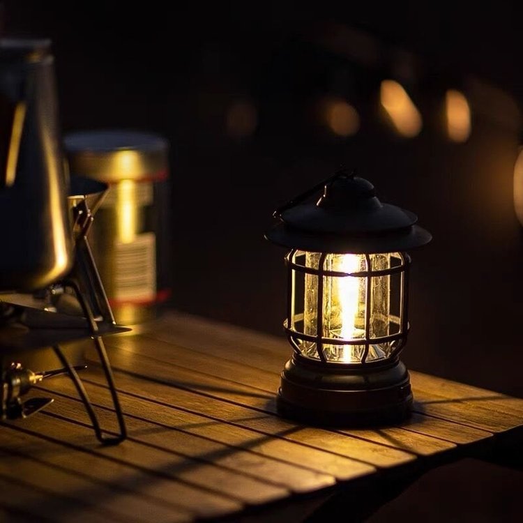 Lampe de camping rétro portable 3