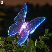 Lampe de jardin solaire avec colibri, papillon et libellule – conception résistante aux intempéries et respectueuse de l'environnement pour un éclairage extérieur charmant 4