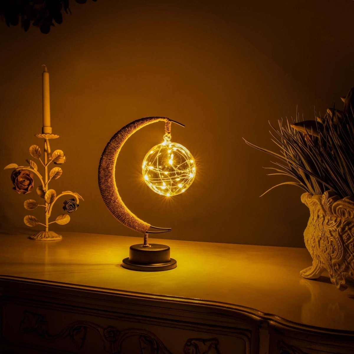 Lampe de lune enchantée 0
