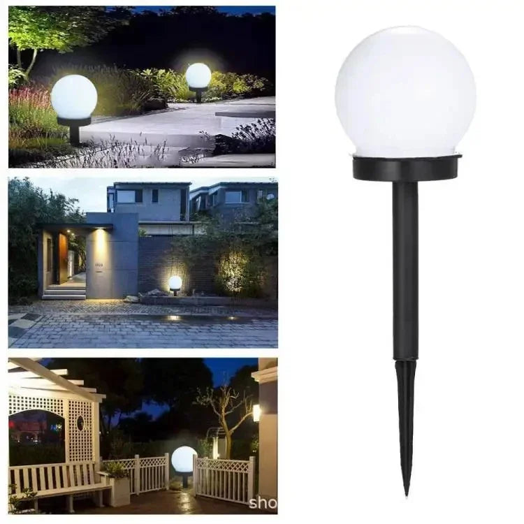 Lampe solaire écologique avec changement de couleur et indice d'étanchéité IP45 - Contrôle automatique de la lumière pour jardin et terrasse 0