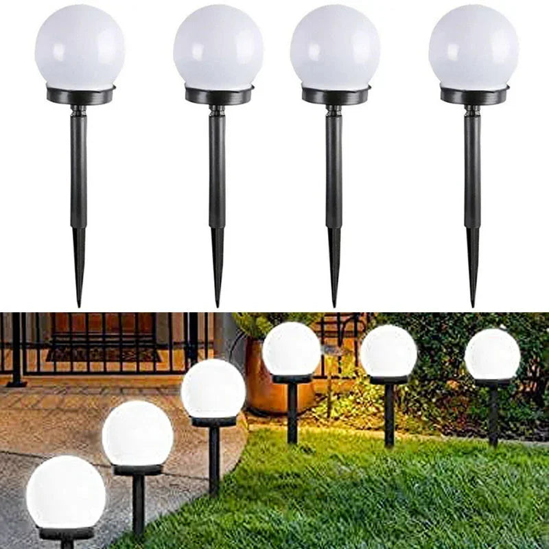 Lampe solaire écologique avec changement de couleur et indice d'étanchéité IP45 - Contrôle automatique de la lumière pour jardin et terrasse 1