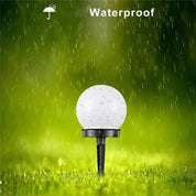 Lampe solaire écologique avec changement de couleur et indice d'étanchéité IP45 - Contrôle automatique de la lumière pour jardin et terrasse 6