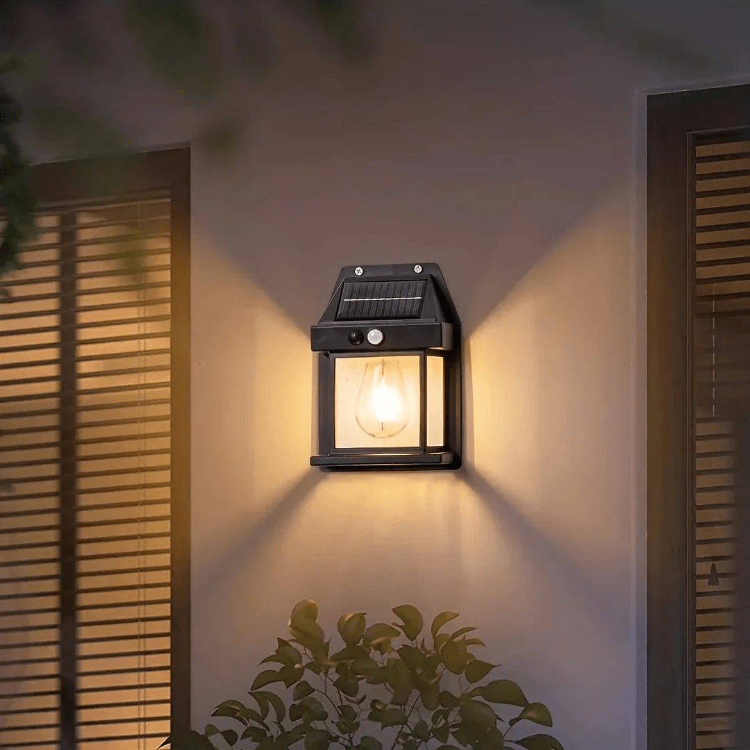 Lampe solaire étanche moderne et luxueuse 1