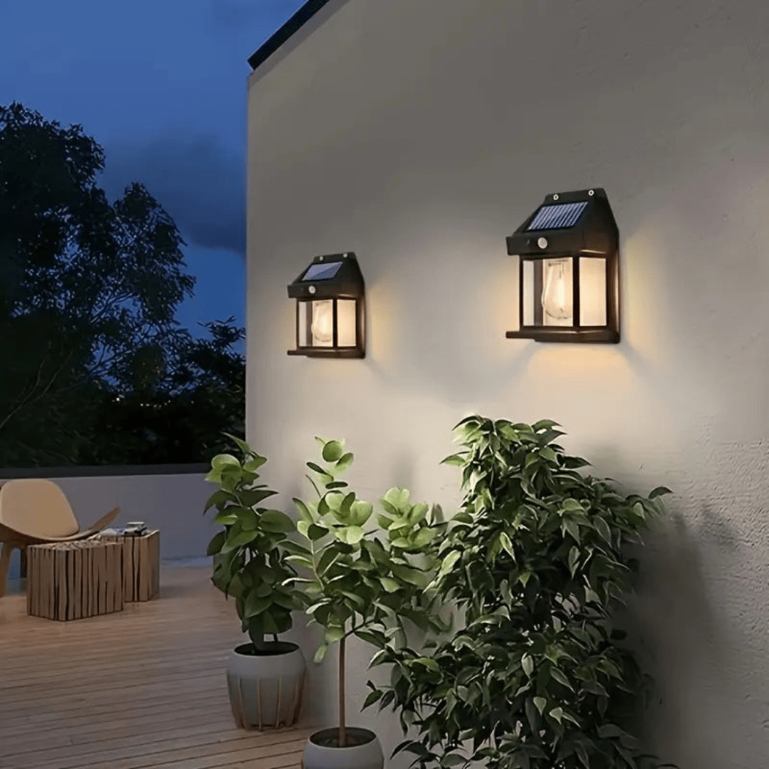 Lampe solaire étanche moderne et luxueuse 3
