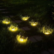 Lampes de jardin LED à énergie solaire avec capteur crépusculaire – résistantes aux intempéries et économes en énergie pour les espaces extérieurs 2
