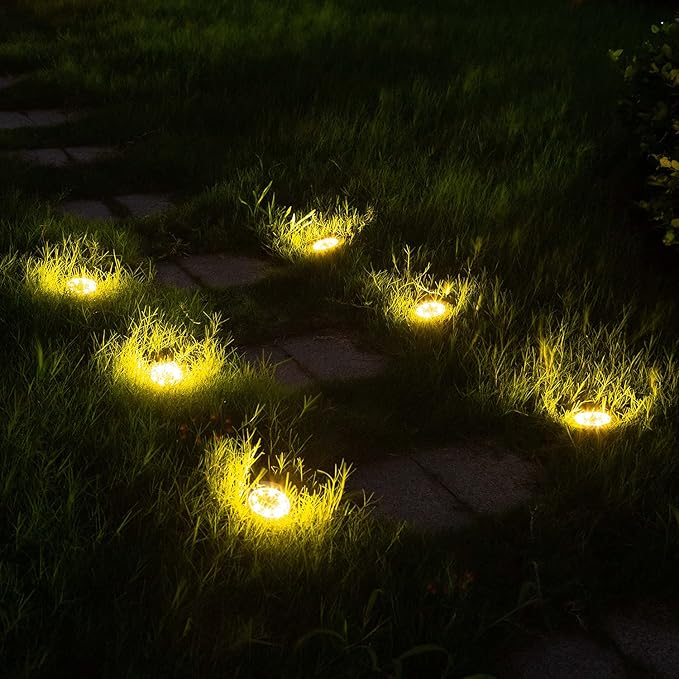 Lampes de jardin LED à énergie solaire avec capteur crépusculaire – résistantes aux intempéries et économes en énergie pour les espaces extérieurs 2