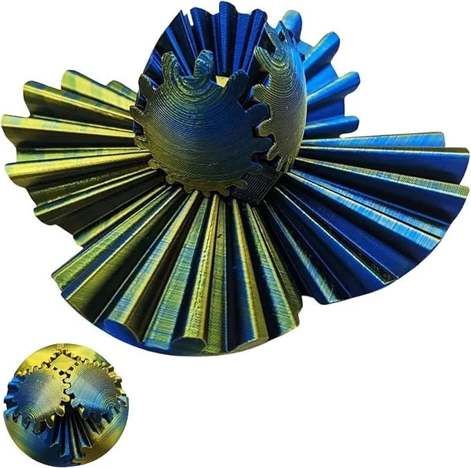 Le steampunk tourbillonnant Wonder Fidget (Gear Ball) 3