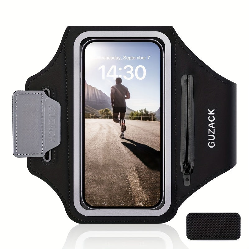 Le support de téléphone réglable avec compartiment de téléphone auditif s'adapte au bras de 26 à 42 cm, compatible avec iPhone et galaxie 0