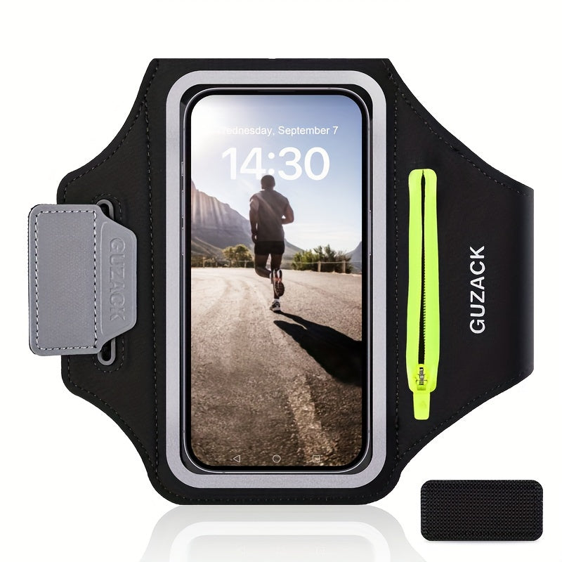 Le support de téléphone réglable avec compartiment de téléphone auditif s'adapte au bras de 26 à 42 cm, compatible avec iPhone et galaxie 1
