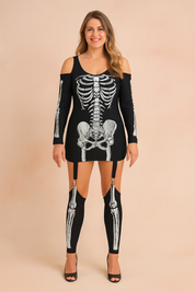 Lena | Costume de fête squelette 1