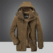 Lexer | Veste d'hiver classique à capuche pour homme | Chaude 2