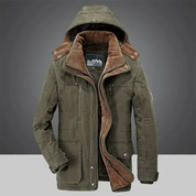 Lexer | Veste d'hiver classique à capuche pour homme | Chaude 3
