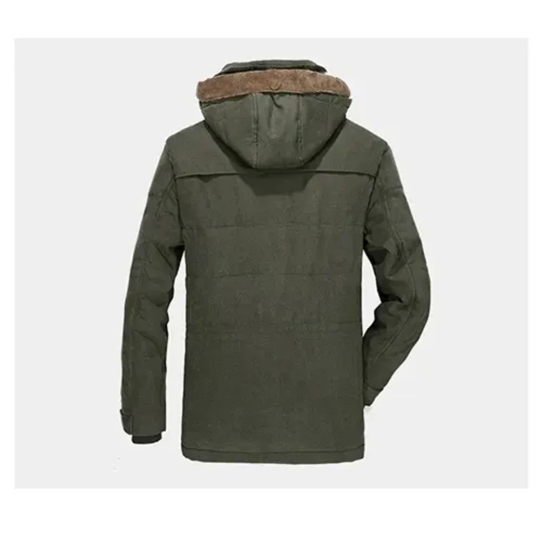 Lexer | Veste d'hiver classique à capuche pour homme | Chaude 4