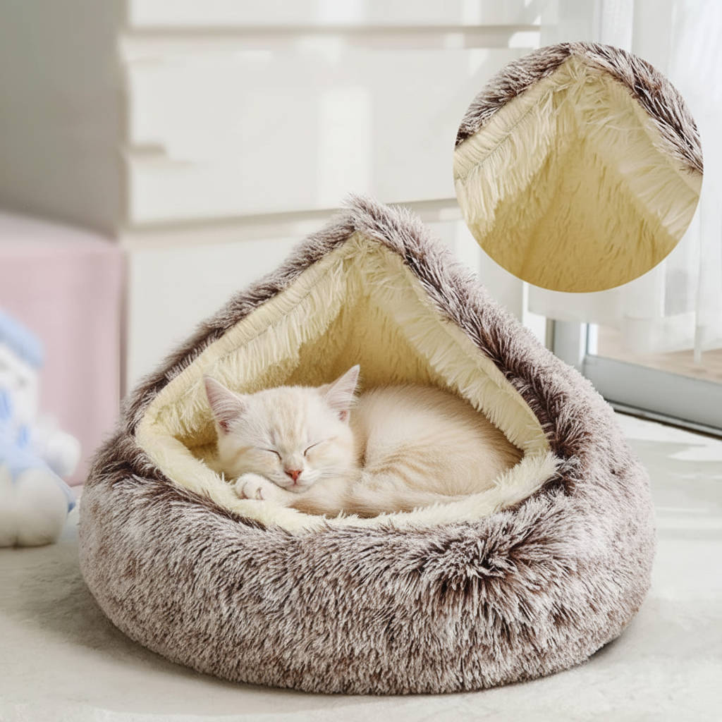 Lit pour chien et chat Donut 0