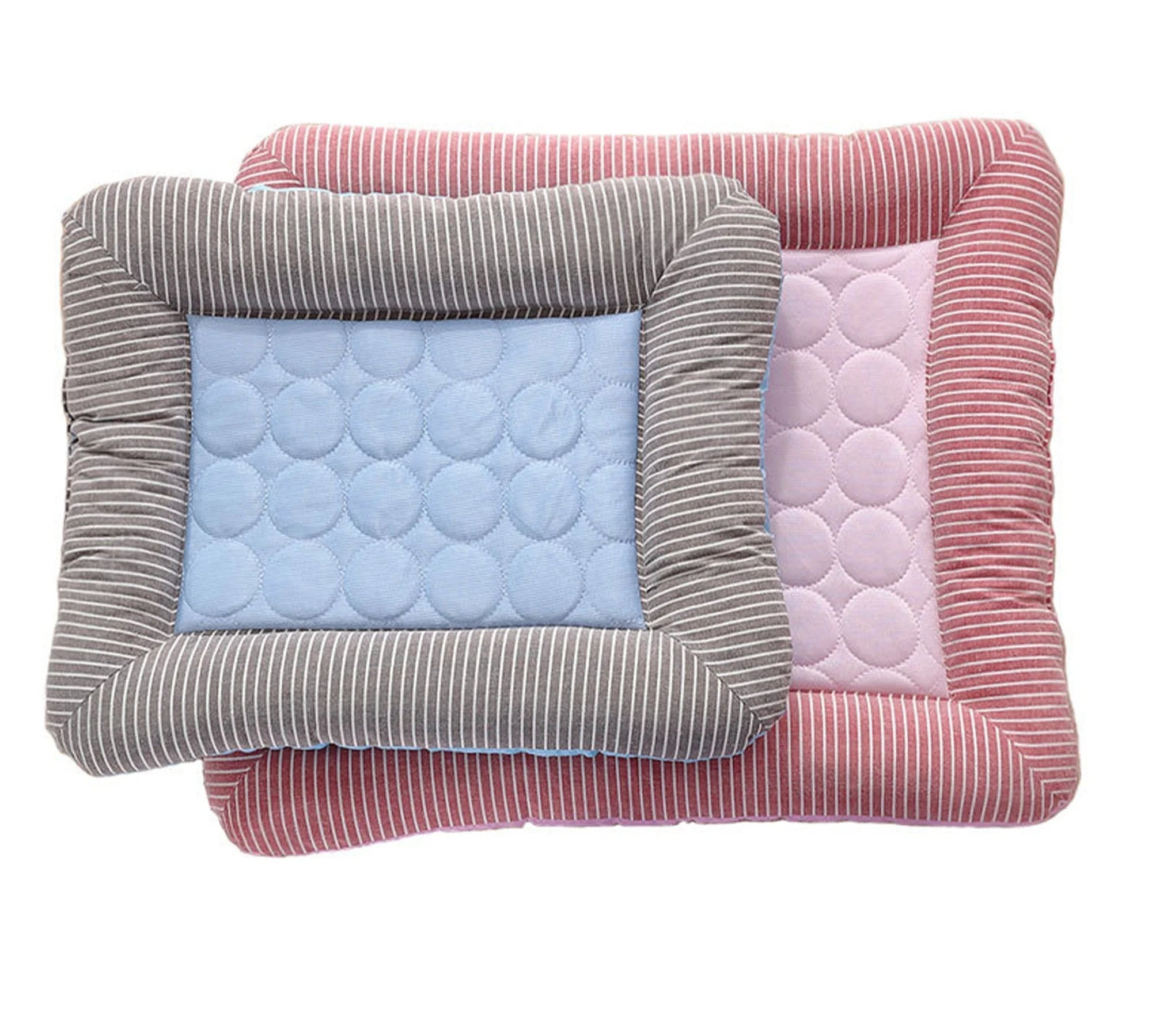 Lit rafraîchissant pour chien en soie glacée 2