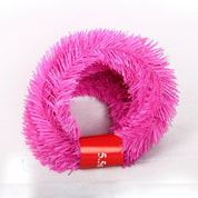 Longue décoration de Noël avec un sapin 0