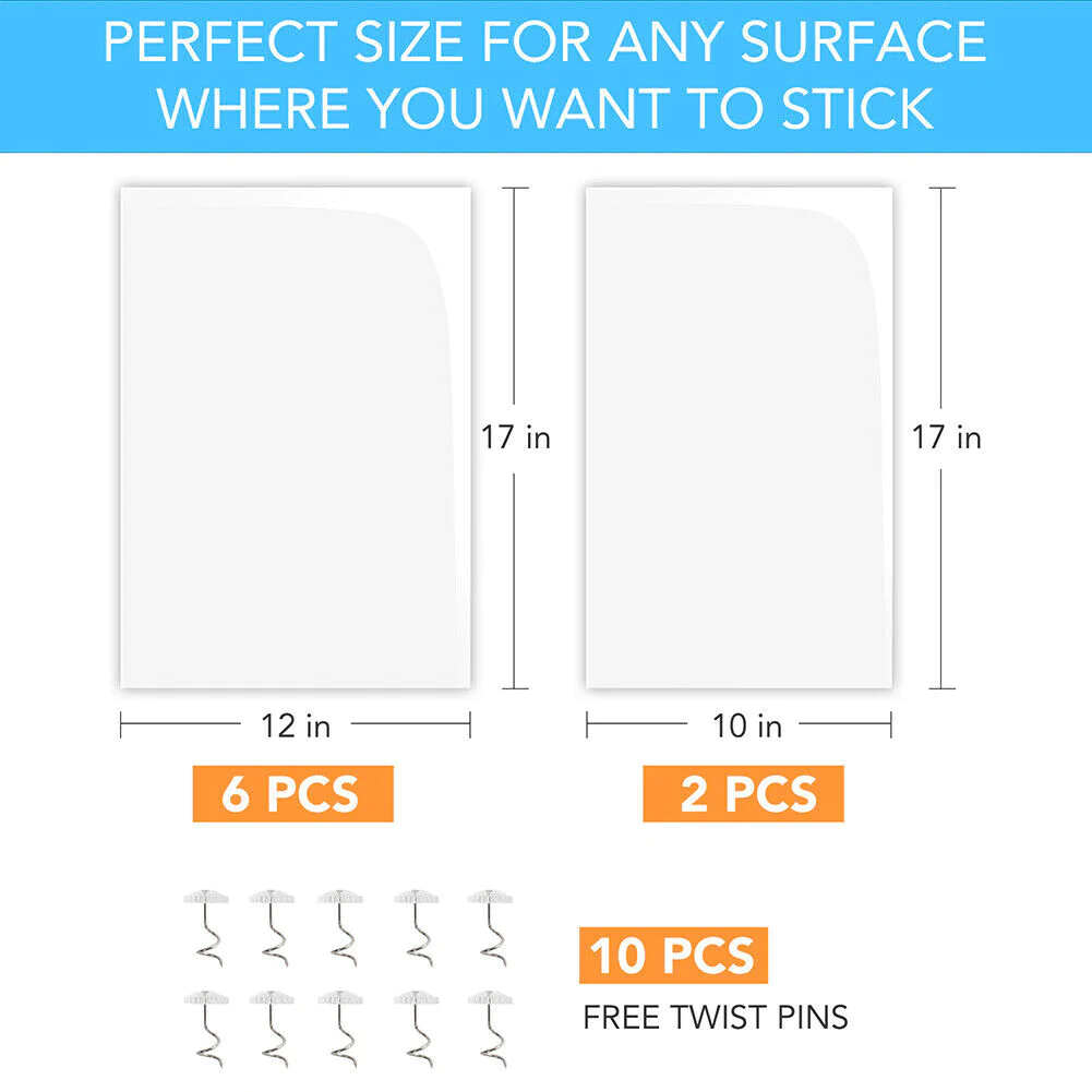 Lot de 8 protections anti-griffures pour meubles, protège-canapés des griffures de chats 4