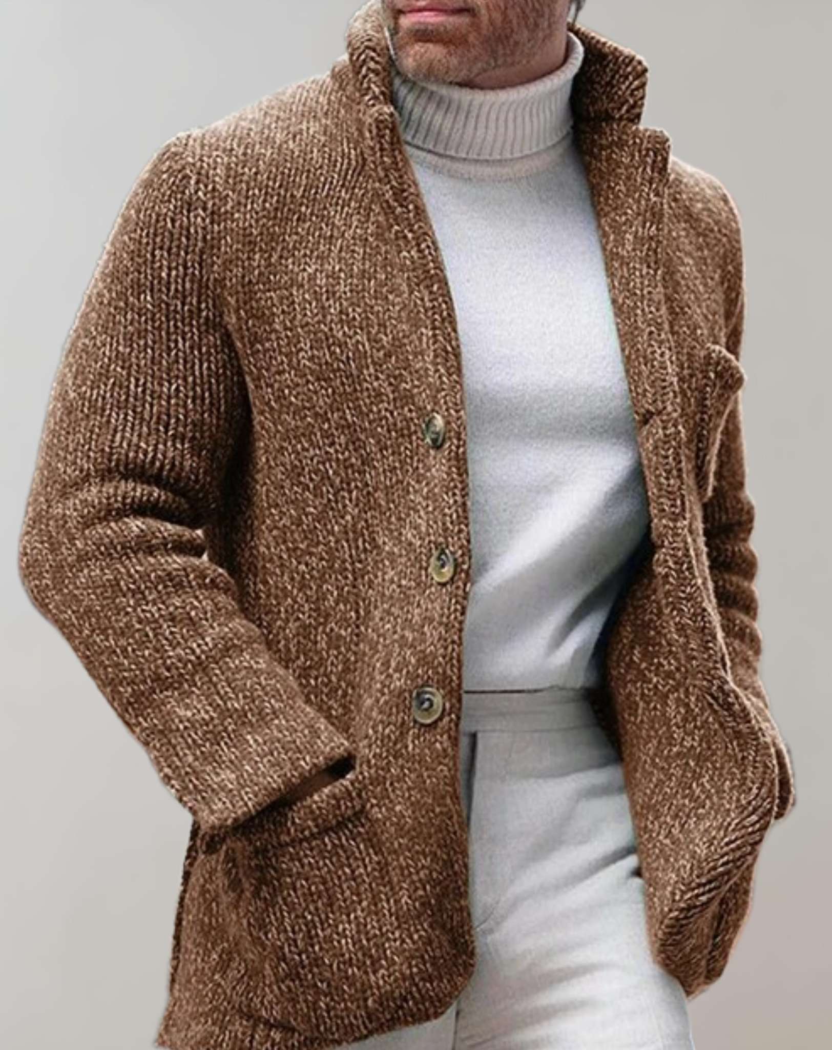 Ethan | Herreduft med stil, med knappestrikket mønster