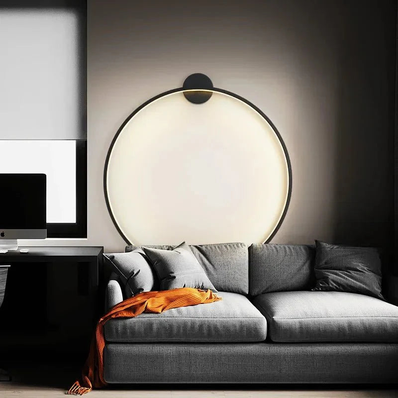 LumiRing - Applique murale ronde minimaliste 5