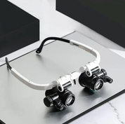 Lunettes d'élargissement LED réglables avec élargissement 8x, 15x et 23x pour les passe-temps et le travail de précision 0