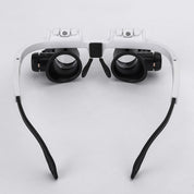 Lunettes d'élargissement LED réglables avec élargissement 8x, 15x et 23x pour les passe-temps et le travail de précision 2