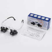 Lunettes d'élargissement LED réglables avec élargissement 8x, 15x et 23x pour les passe-temps et le travail de précision 5