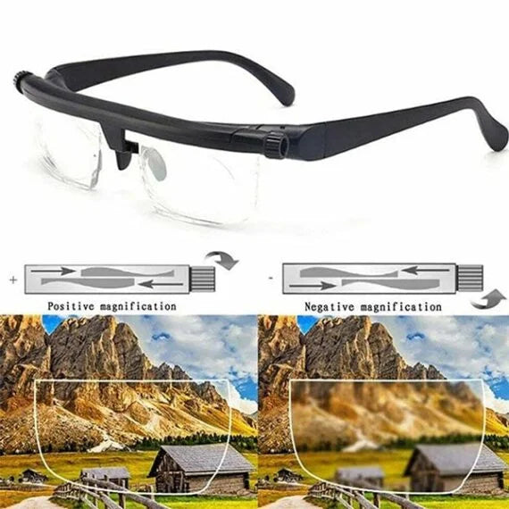 Lunettes de mise au point réglables proches et lointaines 3