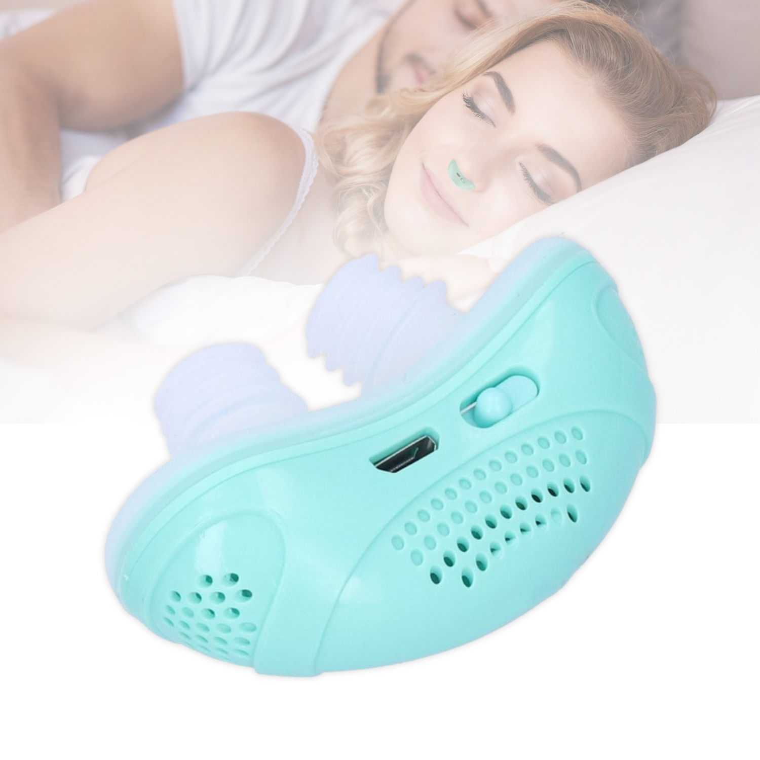 Machine d'apnée du sommeil micro CPAP pour les voyages et anti-ronflement - CPAP Dispositif alternatif 0